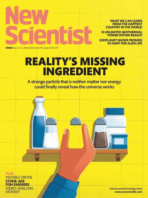 Cover image for New Scientist